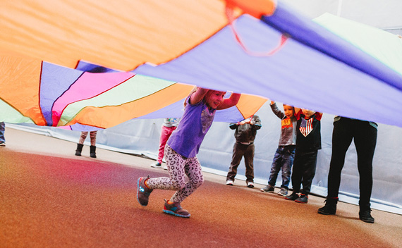 children playing